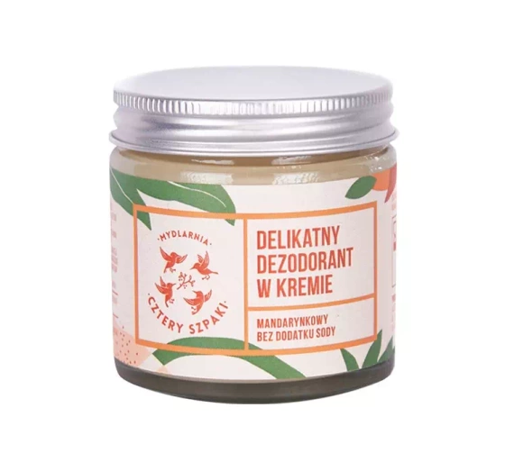 Kliknij na zdjęcie, aby je powiększyć MYDLARNIA CZTERY SZPAKI SANFTES CREME-DEODORANT MANDARINE 60ML