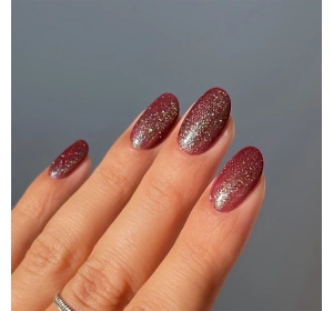 Semilac Galaxy Flash Hybrid-Nagellack 824 Digital Red 7 ml