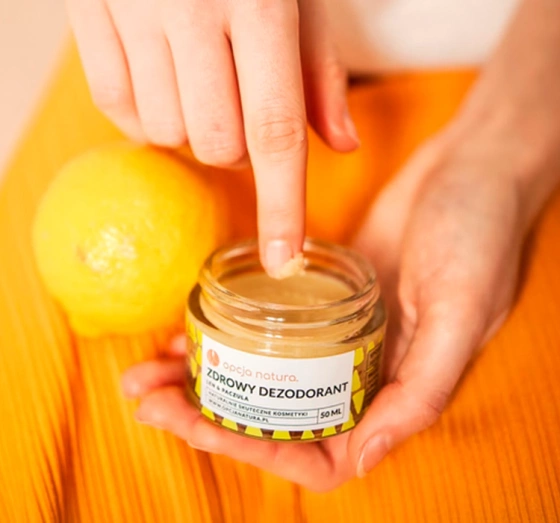 Opcja Natura Gesundes Deodorant in Creme Leinsamen & Patchouli 50 ml