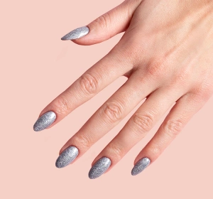 Semilac It’s Time To Shine Hybridlack 461 Hollywood Silver 7 ml