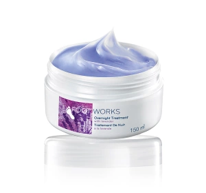 AVON FOOT WORKS LAVENDEL INTENSIVE FEUCHTIGKEITSSPENDENDE FUSSPFLEGE FÜR DIE NACHT 150ML