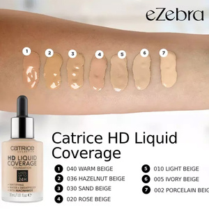 CATRICE HD LIQUID COVERAGE FOUNDATION 010 LIGHT BEIGE 30 ML