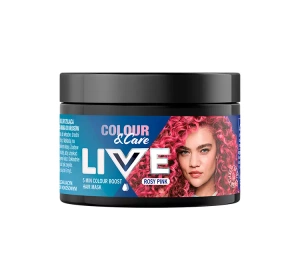 SCHWARZKOPF LIVE COLOUR & CARE FÄRBENDE HAARMASKE PINK 150ML