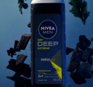 NIVEA MEN DEEP SPORT DUSCHGEL 3IN1 FÜR MÄNNER 500ML