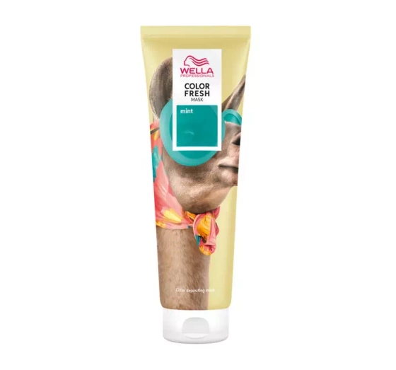 Kliknij na zdjęcie, aby je powiększyć WELLA PROFESSIONALS COLOR FRESH FARBMASKE MINT 150ML