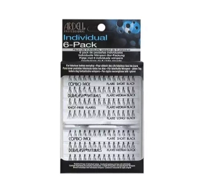 ARDELL COMBO 6-PACK WIMPERNBÜSCHEL SHORT MEDIUM LONG