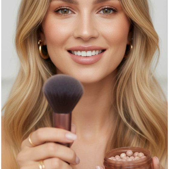 Avon Bronzing Pearls Bronzer für das Gesicht Light Bronze 28 g