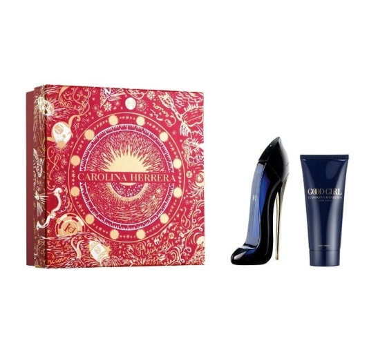 Kliknij na zdjęcie, aby je powiększyć CAROLINA HERRERA GOOD GIRL EDP SPRAY 80ML + LOTION 100ML SET