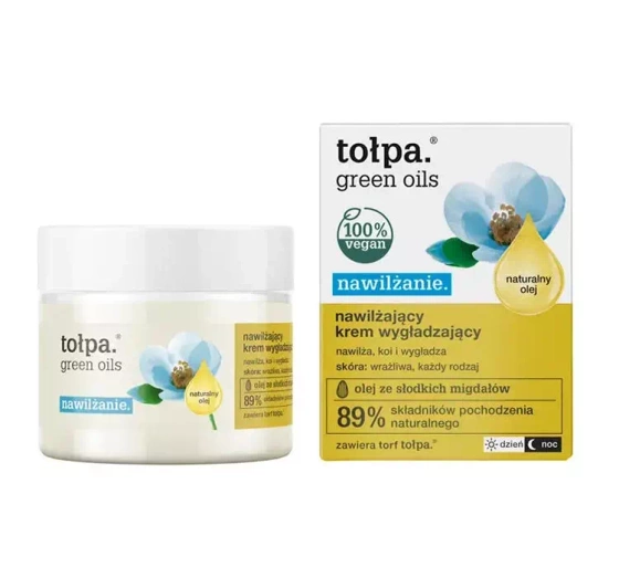 Kliknij na zdjęcie, aby je powiększyć TOŁPA GREEN OILS GLÄTTENDE FEUCHTIGKEITSCREME 50 ML