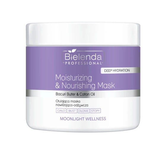 Bielenda Professional Moonlight Wellness umhüllende feuchtigkeitsspendend-nährende Maske 600 g