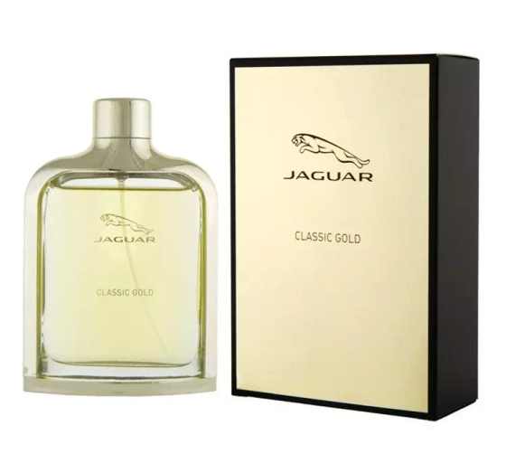 Kliknij na zdjęcie, aby je powiększyć Jaguar Classic Gold Eau de Toilette Spray 100 ml