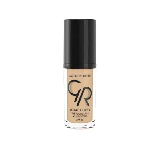 GOLDEN ROSE TOTAL COVER FOUNDATION CONCEALER GRUNDIERUNG 03 30ML