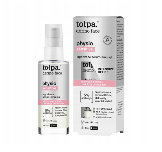 Tołpa Dermo Face Physio Sensitive Intensiv beruhigendes Serum für empfindliche Haut 45 ml