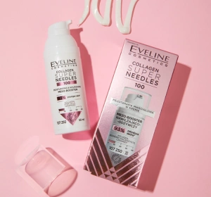 Eveline Cosmetics Super Needles Collagen 100 Mezo-Booster Feuchtigkeits- und Nährstoffcreme 50 ml