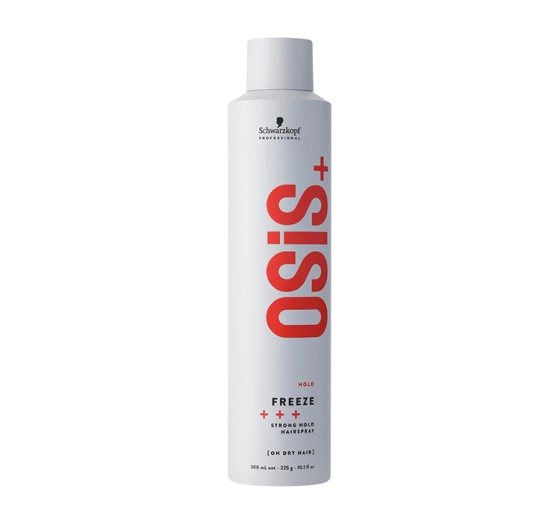 Kliknij na zdjęcie, aby je powiększyć SCHWARZKOPF OSIS+ FREEZE HAARSPRAY STARKER HALT 500ML