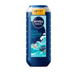 NIVEA MEN ULTRA CHARGE DUSCHGEL 3IN1 FÜR MÄNNER 250ML