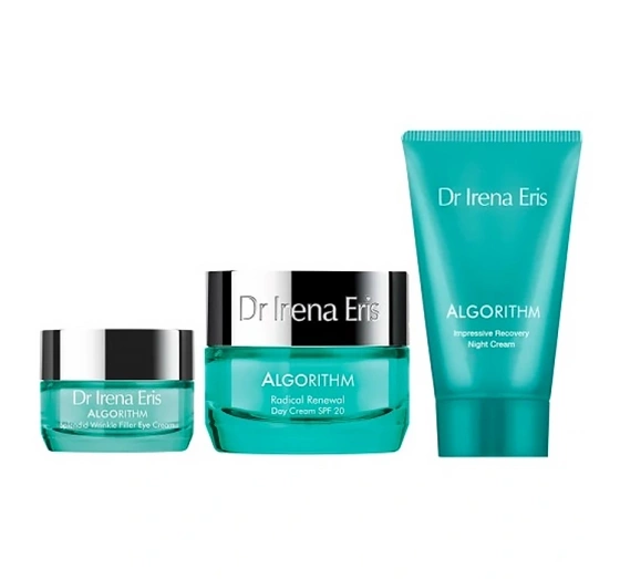 Dr Irena Eris Algorithm Set Tagescreme 50 ml + Nachtcreme 30 ml + Augencreme 15 ml