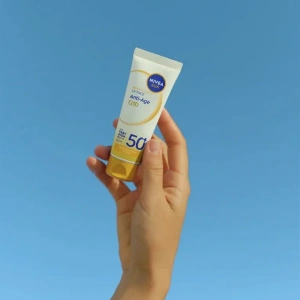 NIVEA SUN UV Face Anti-age Q10 Anti-Falten-Schutzcreme SPF50+ 40 ml