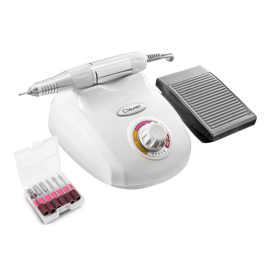 CLAVIER DM 208 NAGELFRÄSER 65W+ FRÄSER-SET