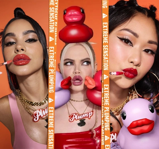 NYX PROFESSIONAL MAKEUP DUCK PLUMP LIPGLOSS 02 BANGIN' BARE 7ML