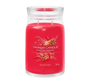YANKEE CANDLE SIGNATURE DUFTKERZE SPARKLING CINNAMON 567G