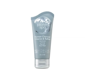 AVON PLANET SPA REINIGENDE PEEL-OFF-GESICHTSMASKE MIT AKTIVKOHLE 50ML