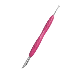 Staleks Pro UNIQ Gummy Maniküre-Spatel mit Silikongriff PQ-11/2