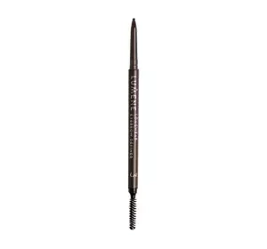 LUMENE LONGWEAR EYEBROW DEFINER VEGANER AUTOMATISCHER AUGENBRAUENSTIFT 3 ASH BROWN 0,09G