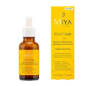MIYA COSMETICS BEAUTY.LAB SERUM FÜR GESICHT MIT VITAMIN C GEGEN VERFÄRBUNGEN 30ML