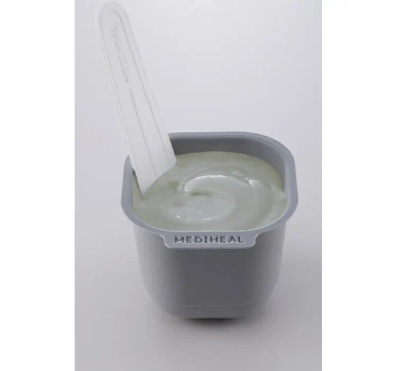 Kliknij na zdjęcie, aby je powiększyć Mediheal Derma Modeling Pack Teatree Calming Gesichtspflege-Set Algenmaske 28 g + Serum 2 ml
