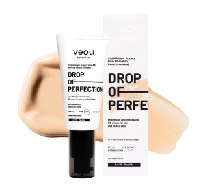 Veoli Botanica Drop of Perfection Glättend-deckende BB-Creme für fettige und Mischhaut SPF20 2.0 W Vanilla 30 ml