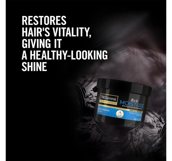 Tresemme Rich Moisture Feuchtigkeitsmaske für trockenes und strapaziertes Haar 440 ml