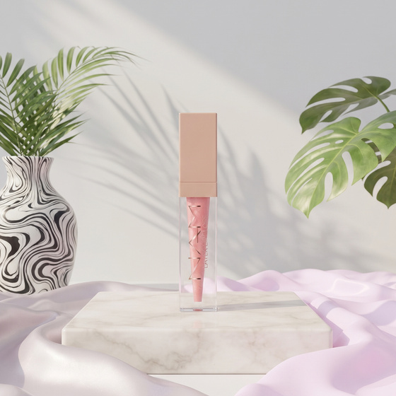 NAM Latex Lipgloss – Lipgloss mit Spiegelglanz-Finish 10 Soft Cream 3,5 ml