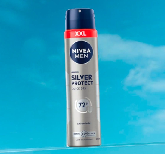 NIVEA MEN SILVER PROTECT ANITRANSPIRANT SPRAY 250ML