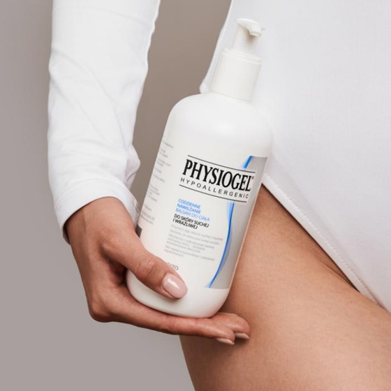 Physiogel Tägliche Feuchtigkeitspflege – Körperlotion für trockene und empfindliche Haut 400 ml