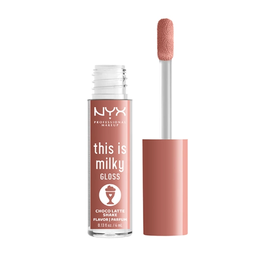 NYX Professional Makeup This Is Milky Lipgloss 19 Choco Latte Shake 4 ml