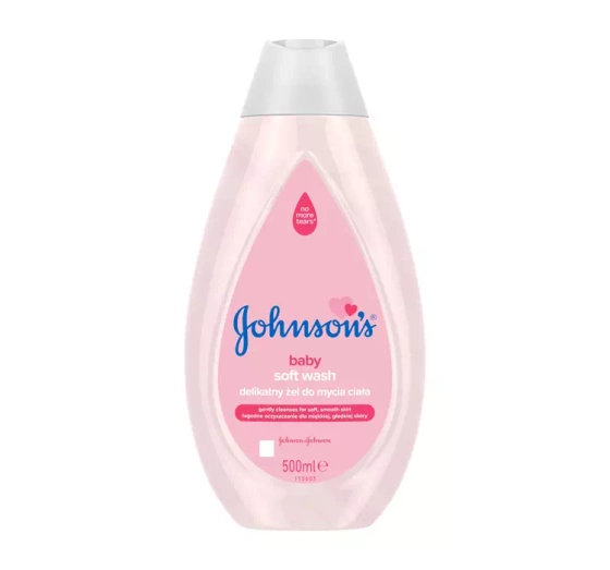 Kliknij na zdjęcie, aby je powiększyć JOHNSON'S BABY SOFT WASH MILDES DUSCHDEL 500ML