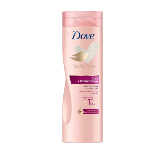 Dove Body Love Care + Radiant Glow Aufhellende Körperlotion 400 ml