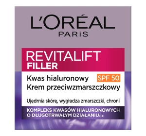 LOREAL REVITALIFT FILLER INTENSIV FÜLLENDE ANTI-AGE-CREME SPF50 50ML
