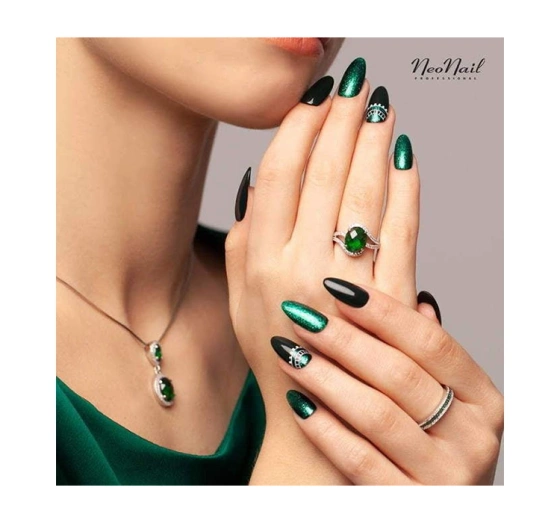 NEONAIL FALL IN LOVE HYBRIDLACK 6372 BOTTLE GREEN 7,2ML