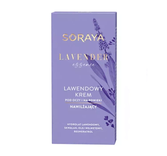 SORAYA LAVENDER ESSENCE FEUCHTIGKEITSSPENDENDE AUGENCREME 15ML