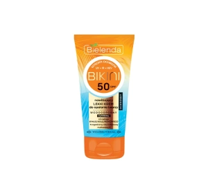 Bielenda Bikini Feuchtigkeitsspendende leichte Sonnenschutzcreme SPF50 50ml