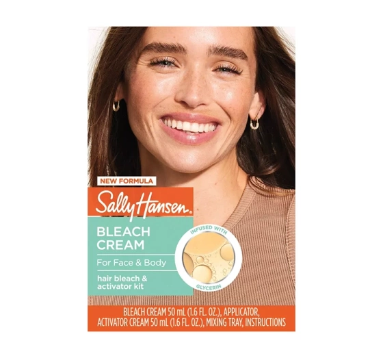 SALLY HANSEN CREME HAIR BLEACH 2010 BODY KÖRPER UND GESICHT BLONDIERUNGSCREME