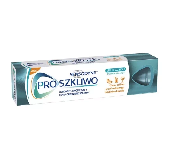 Kliknij na zdjęcie, aby je powiększyć SENSODYNE PROZAHNSCHMELZ MULTI-ACTION ZAHNPASTA ERFRISCHENDE MINZE 75ML