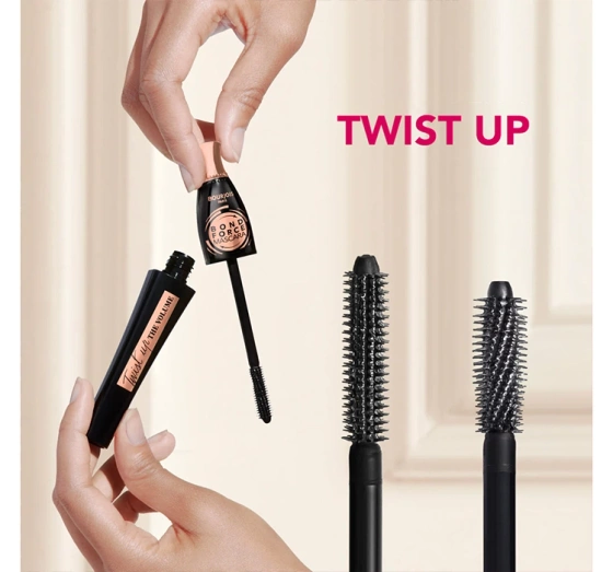 Kliknij na zdjęcie, aby je powiększyć Bourjois Twist Up The Volume Bond Force Mascara Black 8ml
