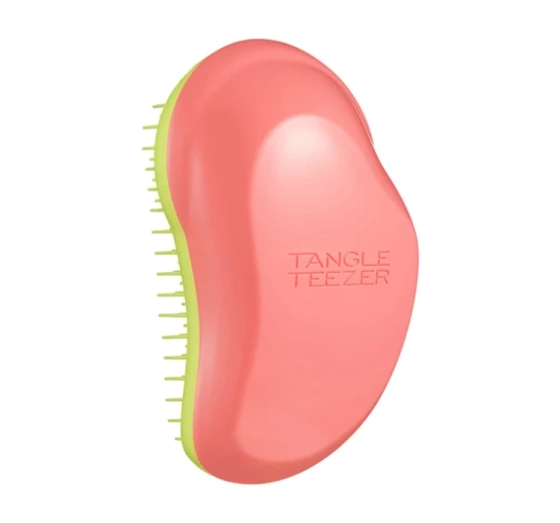 Tangle Teezer The Original Straight & Curly Haarbürste in den Farben Salmon Pink & Hyper Yellow