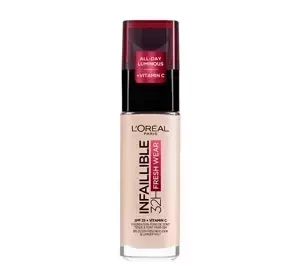 LOREAL INFAILLIBLE 32H FRESH WEAR FOUNDATION 30 ROSE PEARL 30ML