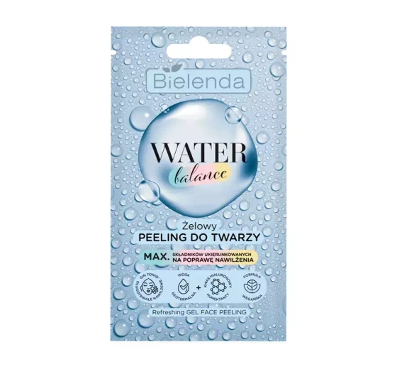 BIELENDA WATER BALANCE GELPEELING FÜR GESICHT 7G