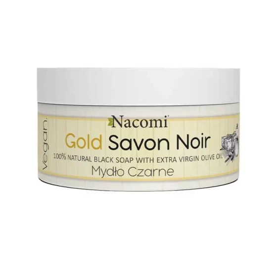 NACOMI SCHWARZE SEIFE SAVON NOIR 100 % NATÜRLICH 120 G