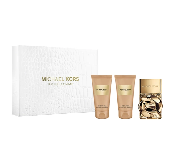 Michael Kors Pour Femme Eau de Parfum Spray 50ml + Duschgel 50ml + Körperlotion 50ml